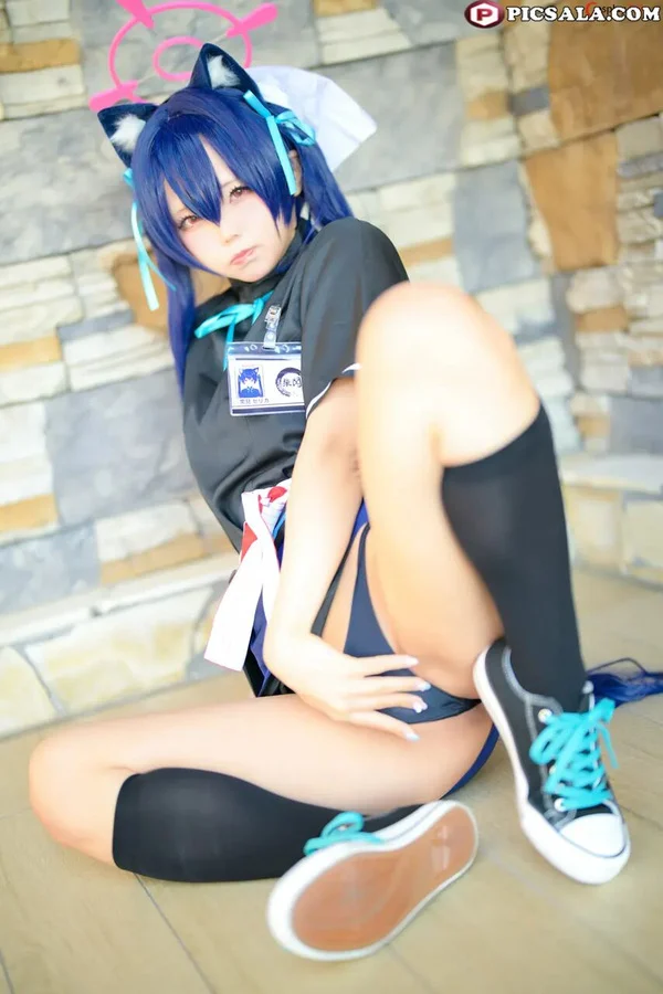 ChuChu Magic Cosplay Kuromi Serika Swimsuit – Blue Archive